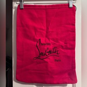 Christian Louboutin shoe dust bag